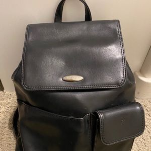 Authentic Nine West Leather Backpack